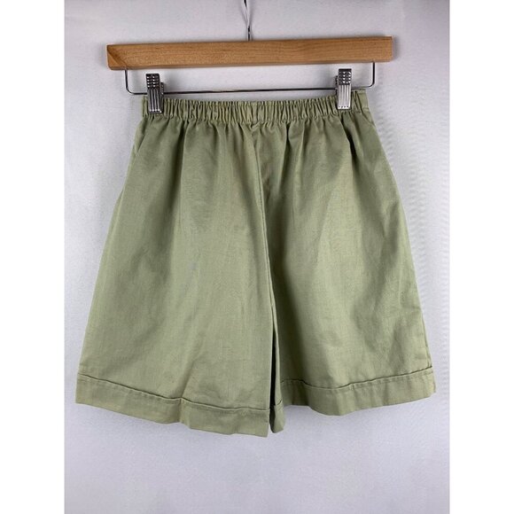 Fritzi II Green Cotton Shorts - Size Small - Picture 3 of 5